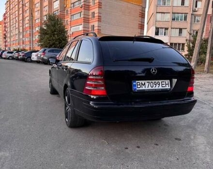 Мерседес Ц-Класс 2002 в Сумах на Automoto.ua Черный Мерседес Ц-Класс, объемом двигателя 2.15 л и пробегом 357 тыс. км за 6499 $, фото 3 на Automoto.ua