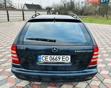 Черный Мерседес Ц-Класс, объемом двигателя 1.8 л и пробегом 385 тыс. км за 3950 $, фото 10 на Automoto.ua
