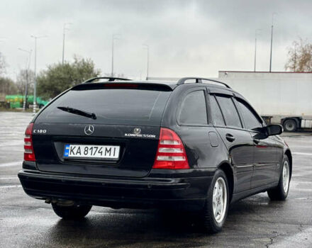 Черный Мерседес Ц-Класс, объемом двигателя 1.8 л и пробегом 165 тыс. км за 3999 $, фото 5 на Automoto.ua