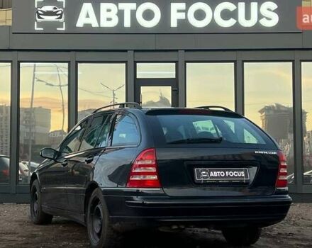 Чорний Мерседес Ц-Клас, об'ємом двигуна 1.8 л та пробігом 216 тис. км за 5490 $, фото 7 на Automoto.ua