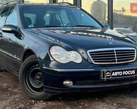 Чорний Мерседес Ц-Клас, об'ємом двигуна 1.8 л та пробігом 216 тис. км за 5490 $, фото 1 на Automoto.ua