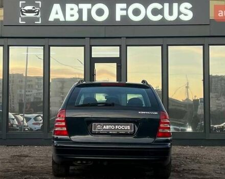 Чорний Мерседес Ц-Клас, об'ємом двигуна 1.8 л та пробігом 216 тис. км за 5490 $, фото 6 на Automoto.ua