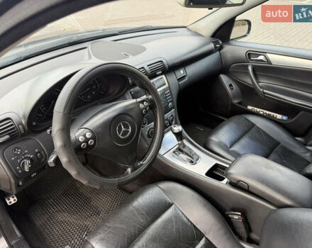 Чорний Мерседес Ц-Клас, об'ємом двигуна 1.8 л та пробігом 370 тис. км за 4300 $, фото 8 на Automoto.ua