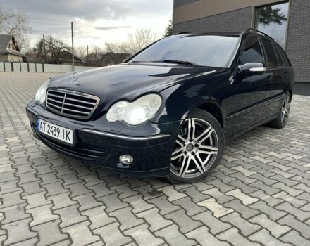 Черный Мерседес Ц-Класс, объемом двигателя 1.8 л и пробегом 270 тыс. км за 6100 $, фото 1 на Automoto.ua