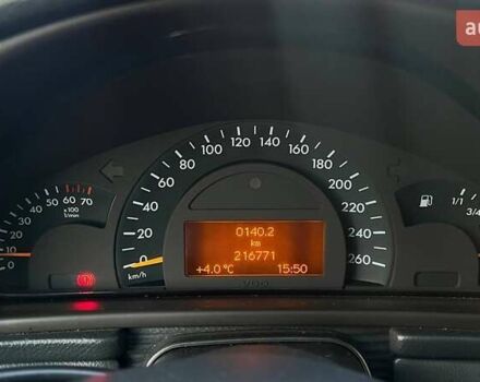 Чорний Мерседес Ц-Клас, об'ємом двигуна 1.8 л та пробігом 216 тис. км за 5490 $, фото 16 на Automoto.ua