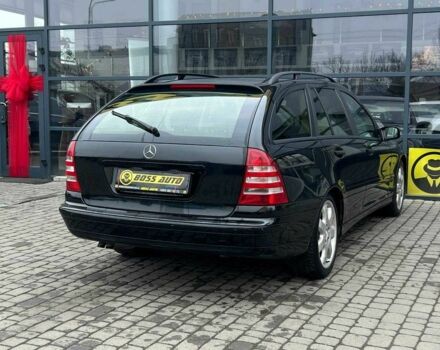 Черный Мерседес Ц-Класс, объемом двигателя 1.8 л и пробегом 294 тыс. км за 6200 $, фото 6 на Automoto.ua