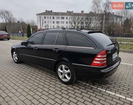 Черный Мерседес Ц-Класс, объемом двигателя 1.8 л и пробегом 252 тыс. км за 5700 $, фото 8 на Automoto.ua