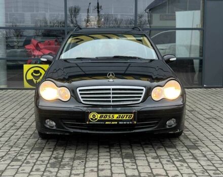 Черный Мерседес Ц-Класс, объемом двигателя 1.8 л и пробегом 294 тыс. км за 6200 $, фото 1 на Automoto.ua
