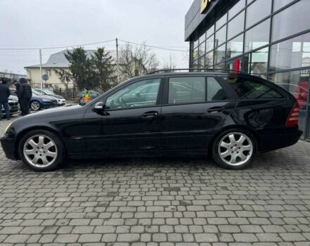 Черный Мерседес Ц-Класс, объемом двигателя 1.8 л и пробегом 294 тыс. км за 6200 $, фото 3 на Automoto.ua