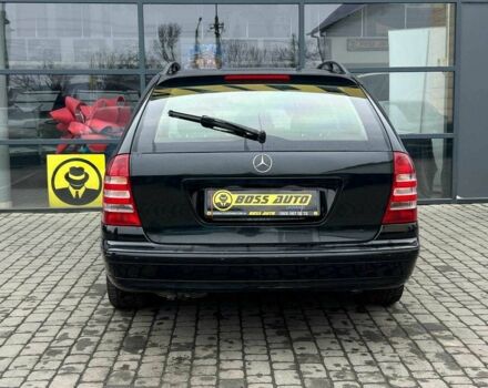 Черный Мерседес Ц-Класс, объемом двигателя 1.8 л и пробегом 294 тыс. км за 6200 $, фото 5 на Automoto.ua