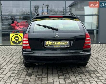 Черный Мерседес Ц-Класс, объемом двигателя 1.8 л и пробегом 294 тыс. км за 6200 $, фото 5 на Automoto.ua