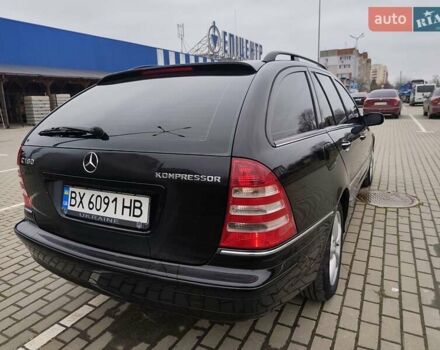 Черный Мерседес Ц-Класс, объемом двигателя 1.8 л и пробегом 252 тыс. км за 5700 $, фото 10 на Automoto.ua