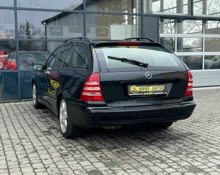 Черный Мерседес Ц-Класс, объемом двигателя 1.8 л и пробегом 294 тыс. км за 6200 $, фото 4 на Automoto.ua
