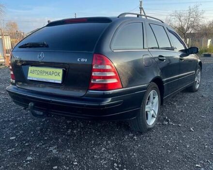 Черный Мерседес Ц-Класс, объемом двигателя 2.15 л и пробегом 283 тыс. км за 6890 $, фото 6 на Automoto.ua