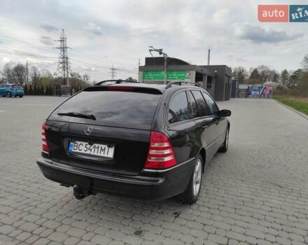Чорний Мерседес Ц-Клас, об'ємом двигуна 1.8 л та пробігом 205 тис. км за 5850 $, фото 23 на Automoto.ua