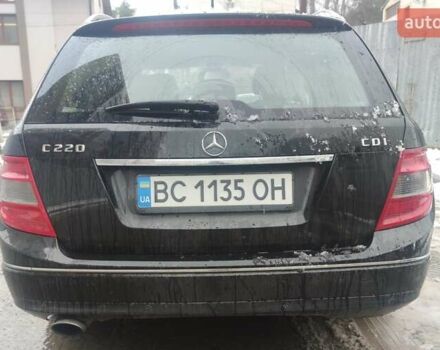 Черный Мерседес Ц-Класс, объемом двигателя 2.15 л и пробегом 207 тыс. км за 8750 $, фото 2 на Automoto.ua