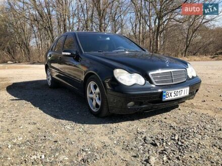 Мерседес Ц-Класс 2002 в Хмельницком на Automoto.ua Черный Мерседес Ц-Класс, объемом двигателя 1.8 л и пробегом 390 тыс. км за 4200 $, фото 1 на Automoto.ua