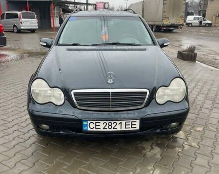 Чорний Мерседес Ц-Клас, об'ємом двигуна 2.2 л та пробігом 200 тис. км за 4200 $, фото 1 на Automoto.ua