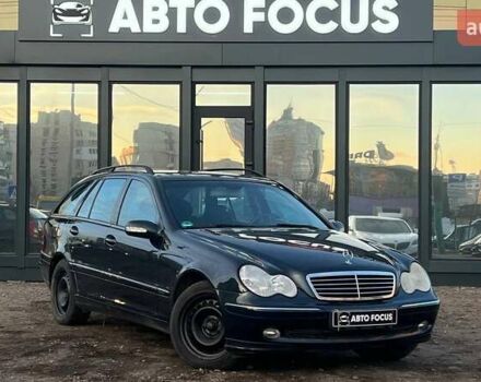 Чорний Мерседес Ц-Клас, об'ємом двигуна 1.8 л та пробігом 216 тис. км за 5490 $, фото 1 на Automoto.ua