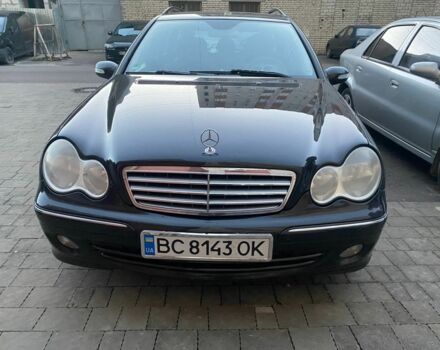 Чорний Мерседес Ц-Клас, об'ємом двигуна 1.8 л та пробігом 244 тис. км за 7000 $, фото 1 на Automoto.ua