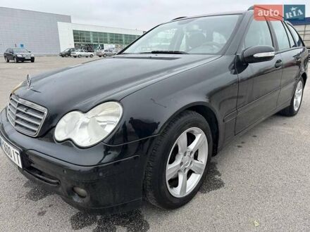 Мерседес Ц-Клас 2007 у Запоріжжя на Automoto.ua Чорний Мерседес Ц-Клас, об'ємом двигуна 2.2 л та пробігом 272 тис. км за 6000 $, фото 1 на Automoto.ua
