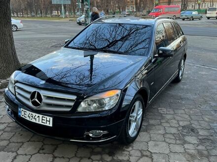 Мерседес Ц-Класс 2008 в Каменце-Подольском на Automoto.ua Черный Мерседес Ц-Класс, объемом двигателя 2.1 л и пробегом 360 тыс. км за 11000 $, фото 1 на Automoto.ua