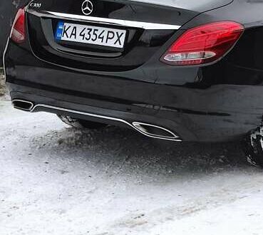 Чорний Мерседес Ц-Клас, об'ємом двигуна 2 л та пробігом 160 тис. км за 17800 $, фото 1 на Automoto.ua