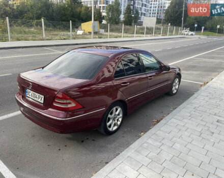 Червоний Мерседес Ц-Клас, об'ємом двигуна 2 л та пробігом 285 тис. км за 4200 $, фото 7 на Automoto.ua