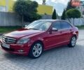 Красный Мерседес Ц-Класс, объемом двигателя 1.8 л и пробегом 260 тыс. км за 9500 $, фото 1 на Automoto.ua
