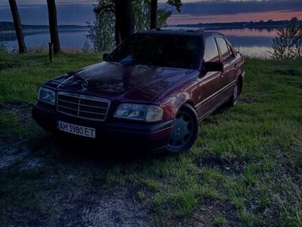 Мерседес Ц-Клас 1997 у Житомирі на Automoto.ua Червоний Мерседес Ц-Клас, об'ємом двигуна 1.8 л та пробігом 280 тис. км за 2750 $, фото 1 на Automoto.ua
