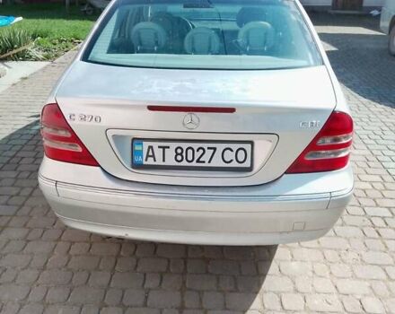 Серый Мерседес Ц-Класс, объемом двигателя 2.7 л и пробегом 163 тыс. км за 3200 $, фото 2 на Automoto.ua