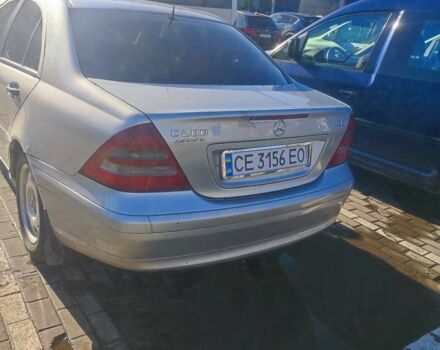Серый Мерседес Ц-Класс, объемом двигателя 2.1 л и пробегом 300 тыс. км за 3900 $, фото 5 на Automoto.ua