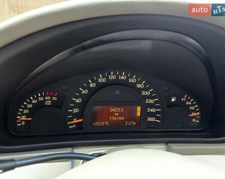 Серый Мерседес Ц-Класс, объемом двигателя 1.8 л и пробегом 176 тыс. км за 7500 $, фото 149 на Automoto.ua