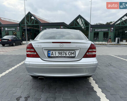 Серый Мерседес Ц-Класс, объемом двигателя 1.8 л и пробегом 212 тыс. км за 7600 $, фото 9 на Automoto.ua