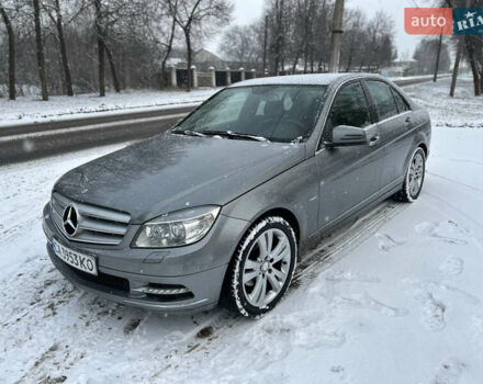 Серый Мерседес Ц-Класс, объемом двигателя 1.8 л и пробегом 133 тыс. км за 9550 $, фото 1 на Automoto.ua