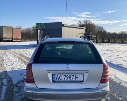 Серый Мерседес Ц-Класс, объемом двигателя 2.7 л и пробегом 317 тыс. км за 5300 $, фото 4 на Automoto.ua