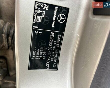 Серый Мерседес Ц-Класс, объемом двигателя 2.15 л и пробегом 353 тыс. км за 4900 $, фото 28 на Automoto.ua