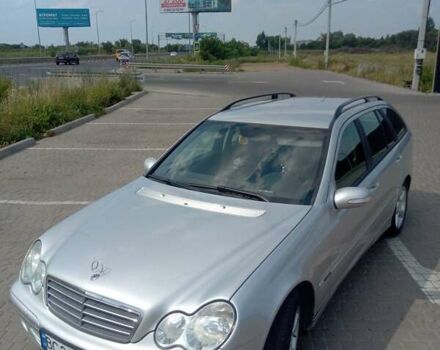 Сірий Мерседес Ц-Клас, об'ємом двигуна 1.8 л та пробігом 250 тис. км за 6500 $, фото 21 на Automoto.ua