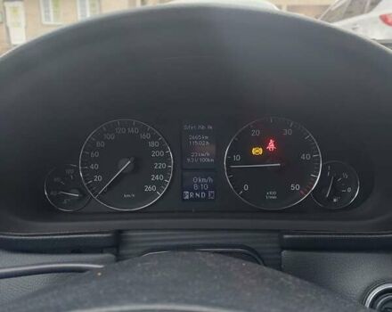 Сірий Мерседес Ц-Клас, об'ємом двигуна 2.2 л та пробігом 400 тис. км за 5400 $, фото 13 на Automoto.ua