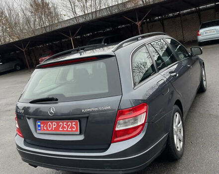 Серый Мерседес Ц-Класс, объемом двигателя 1.8 л и пробегом 244 тыс. км за 7899 $, фото 13 на Automoto.ua