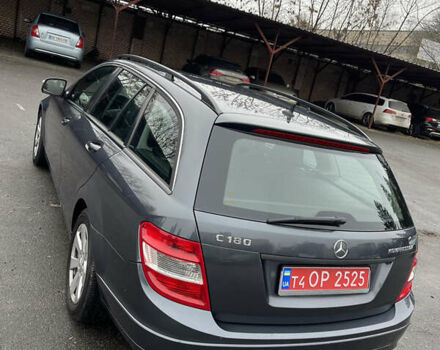 Серый Мерседес Ц-Класс, объемом двигателя 1.8 л и пробегом 244 тыс. км за 7899 $, фото 12 на Automoto.ua