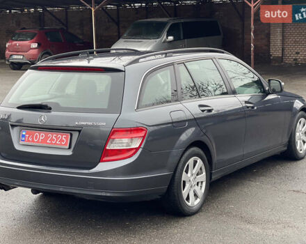 Серый Мерседес Ц-Класс, объемом двигателя 1.8 л и пробегом 244 тыс. км за 7899 $, фото 5 на Automoto.ua
