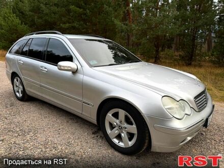 Серый Мерседес Ц-Класс, объемом двигателя 1.8 л и пробегом 227 тыс. км за 4950 $, фото 1 на Automoto.ua