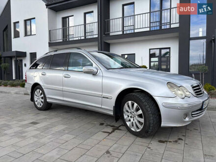 Мерседес Ц-Клас 2007 у Вараш (Кузнецовськ) на Automoto.ua Сірий Мерседес Ц-Клас, об'ємом двигуна 2.2 л та пробігом 390 тис. км за 6500 $, фото 1 на Automoto.ua