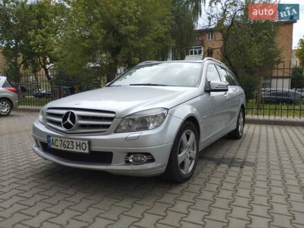 Мерседес Ц-Клас 2010 у Ковель на Automoto.ua Сірий Мерседес Ц-Клас, об'ємом двигуна 2.2 л та пробігом 200 тис. км за 9000 $, фото 1 на Automoto.ua