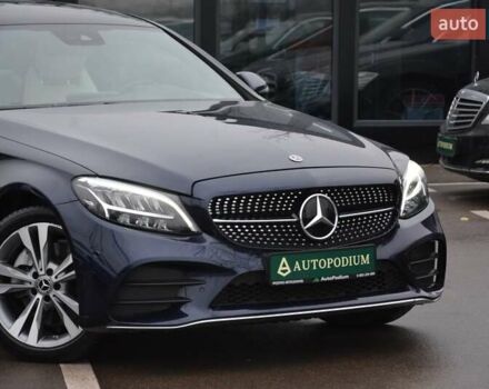 Синий Мерседес Ц-Класс, объемом двигателя 1.99 л и пробегом 42 тыс. км за 34999 $, фото 1 на Automoto.ua