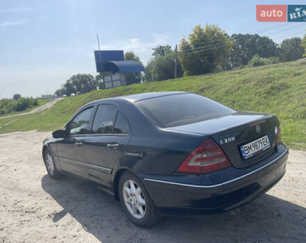 Синій Мерседес Ц-Клас, об'ємом двигуна 2 л та пробігом 37 тис. км за 4250 $, фото 2 на Automoto.ua
