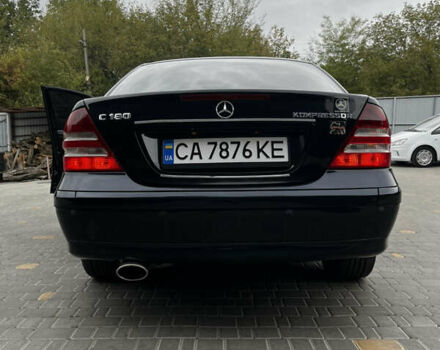 Синий Мерседес Ц-Класс, объемом двигателя 1.8 л и пробегом 233 тыс. км за 6500 $, фото 12 на Automoto.ua