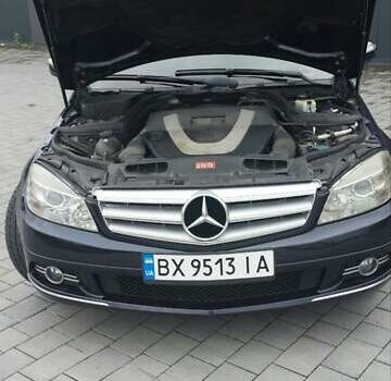 Синий Мерседес Ц-Класс, объемом двигателя 3 л и пробегом 281 тыс. км за 9500 $, фото 3 на Automoto.ua