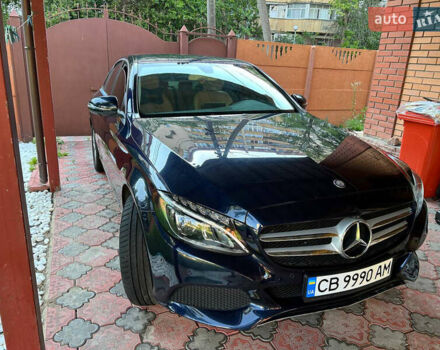 Синий Мерседес Ц-Класс, объемом двигателя 2.9 л и пробегом 73 тыс. км за 35000 $, фото 1 на Automoto.ua